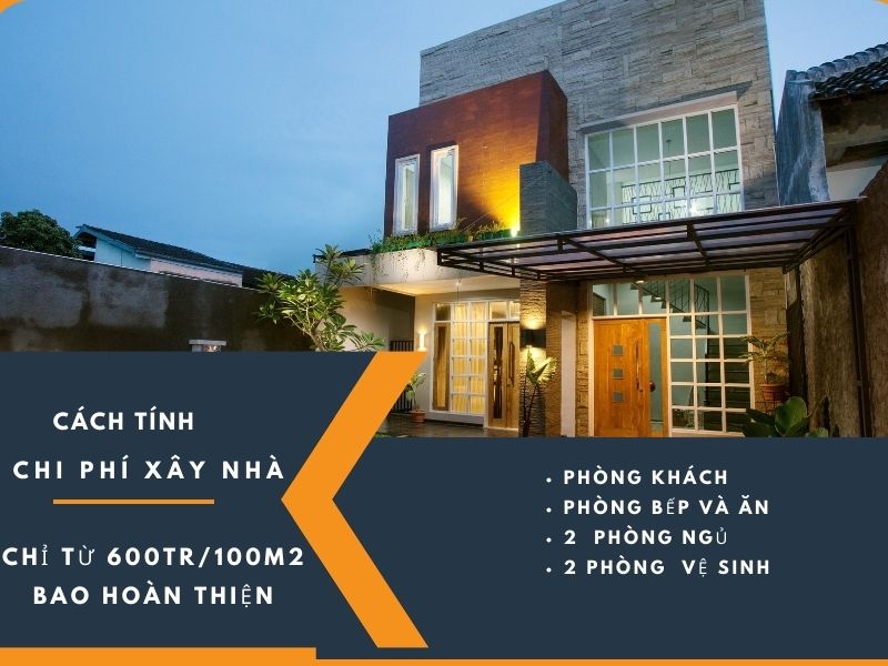 công thức tính giá xây nhà