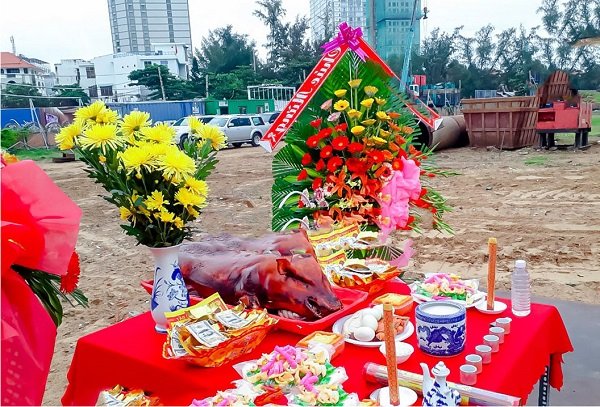 Mâm cúng động thổ xây nhà năm 2025 - Nghi lễ thiêng liêng và giá trị văn hóa