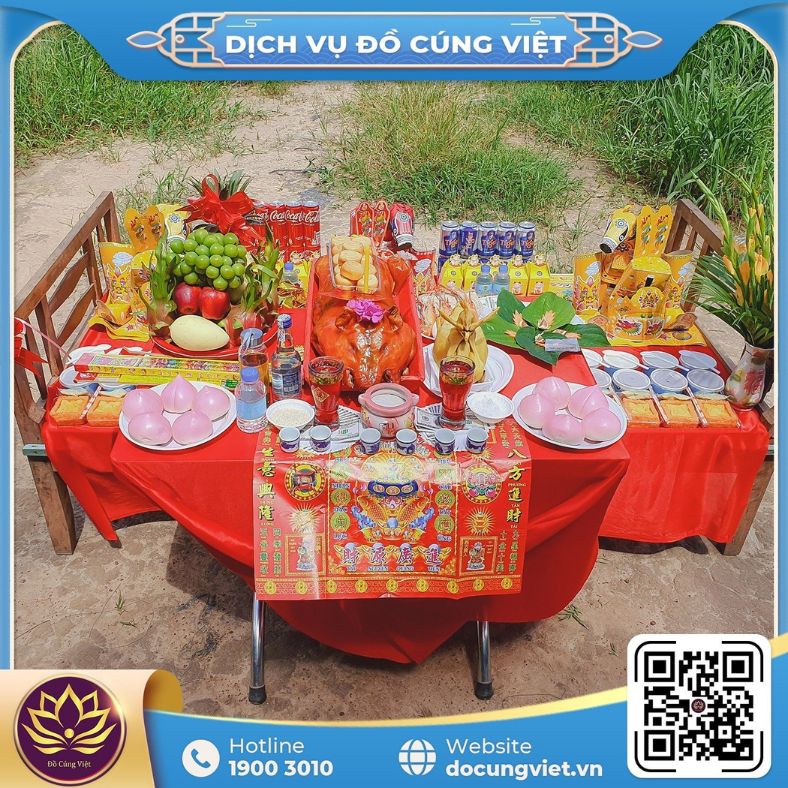 Hướng dẫn chuẩn bị - Lễ vật cúng động thổ xây nhà đơn giản
