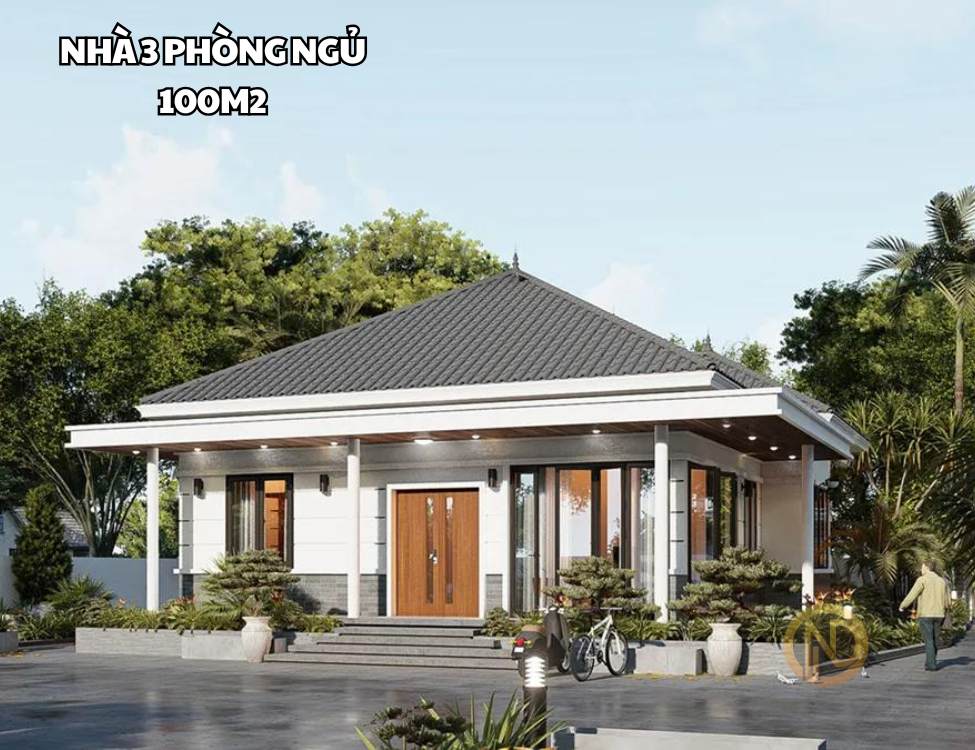 Xây nhà 1 tầng 100m2 hết bao nhiêu tiền - Những điều cần lưu ý và tính toán chi tiết