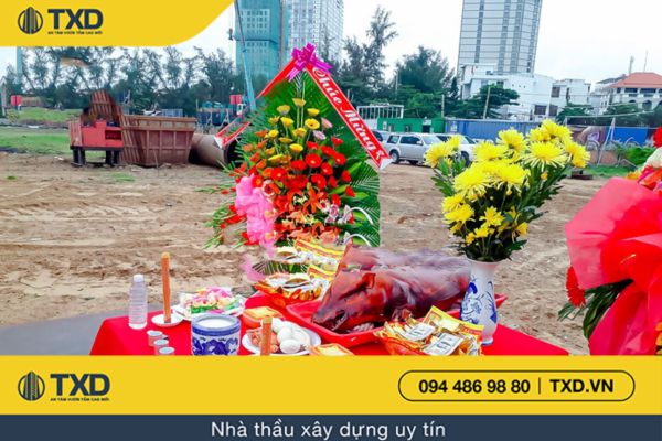 Hướng dẫn sắm lễ động thổ xây nhà – Từ A đến Z