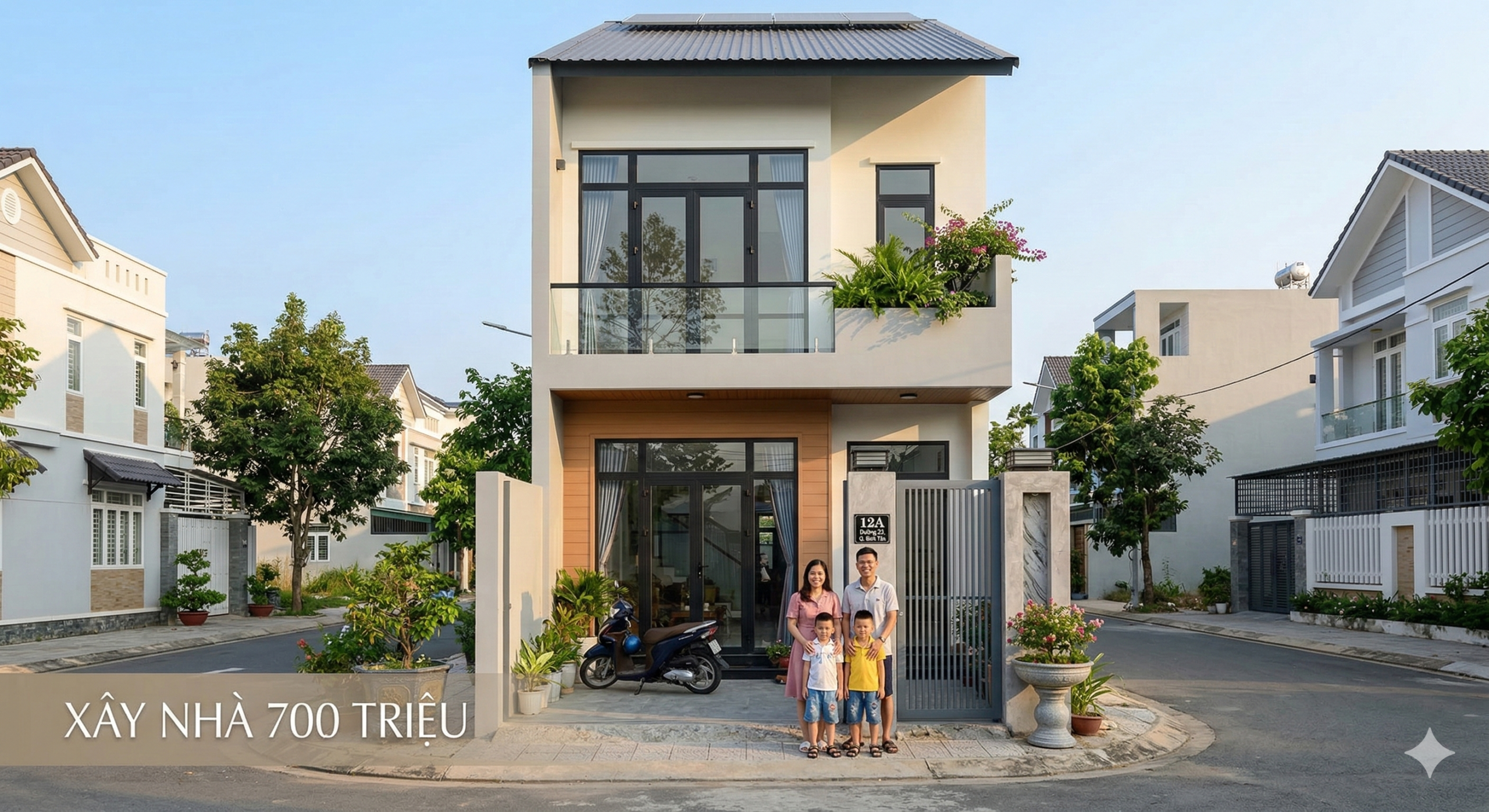 Xây Nhà 700 Triệu: Giải Pháp Sở Hữu Tổ Ấm Khang Trang, Hiện Đại Xóa Bỏ Nỗi Lo Phát Sinh