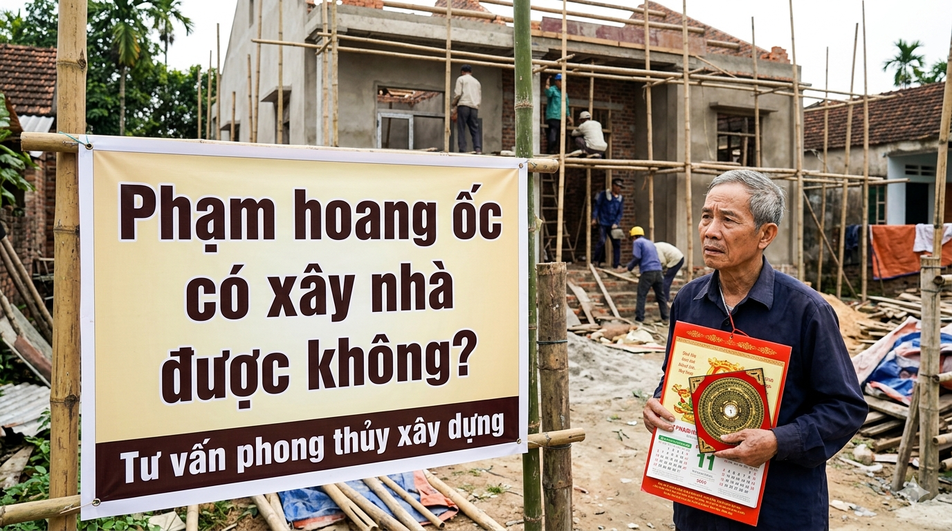 Nỗi Lo Phong Thủy: Phạm Hoang Ốc Có Xây Nhà Được Không Và Cách Hóa Giải Tận Gốc Để Đón Tài Lộc