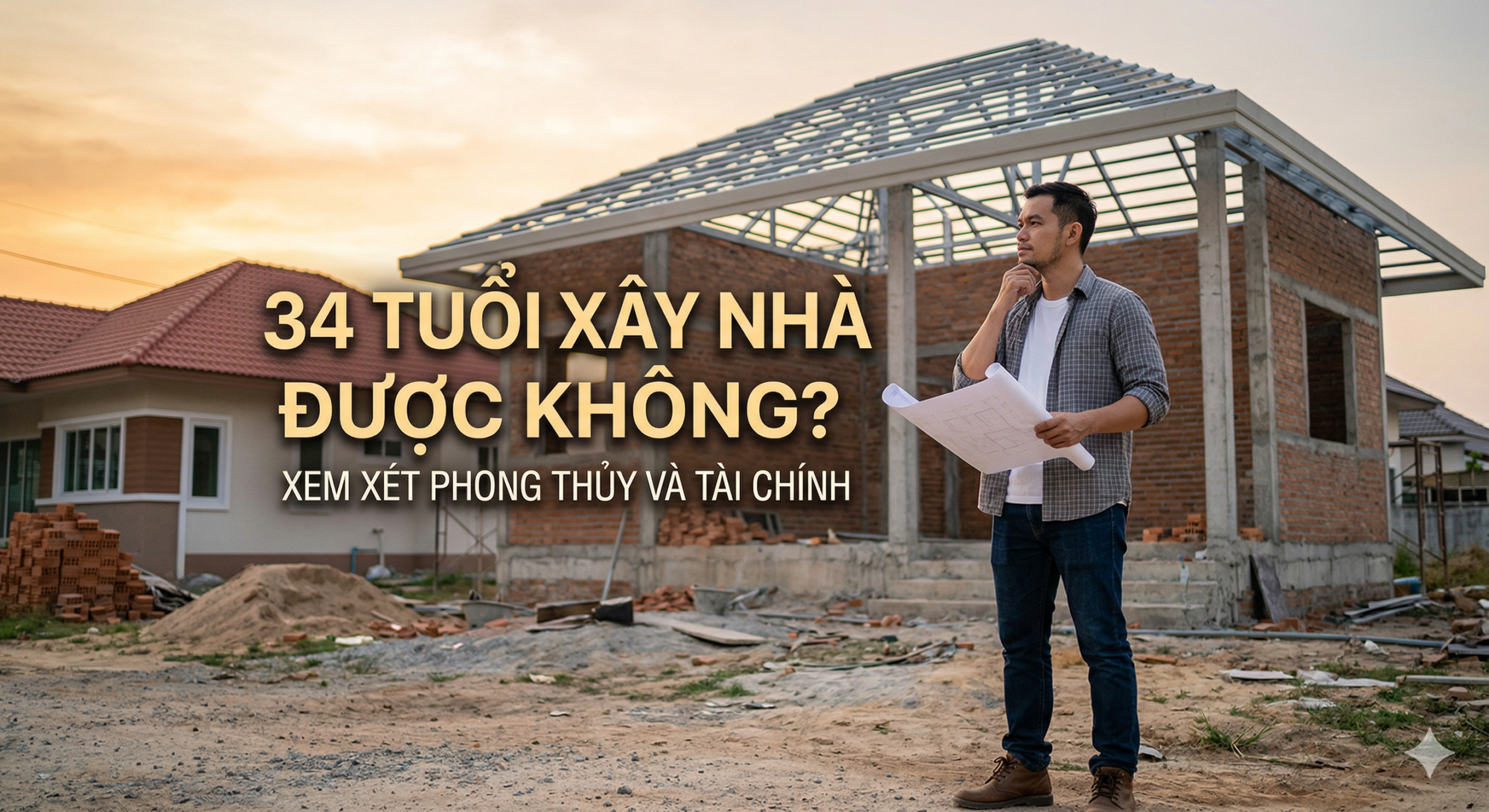 Giải Mã Phong Thủy: 34 Tuổi Xây Nhà Được Không Và Chuẩn Bị Gì Cho Tổ Ấm?