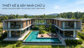 Bí Quyết Xây Nhà Chữ U: Không Gian Sống Đẳng Cấp, Hài Hòa Cùng Thiên Nhiên