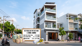 [Tư Vấn Chi Tiết] Xây nhà 4 tầng 100m2 hết bao nhiêu tiền?