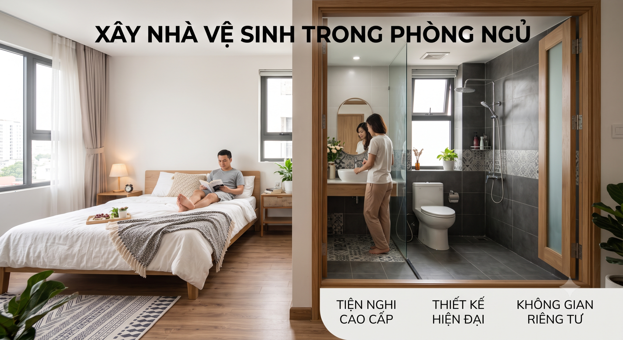 Có Nên Xây Nhà Vệ Sinh Trong Phòng Khép Kín? Ưu Nhược Điểm Và Nguyên Tắc Thiết Kế Chi Tiết