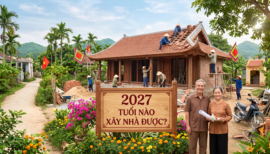 2027 Tuổi Nào Xây Nhà Được? Hướng Dẫn Chọn Tuổi Tốt Vực Tài Lộc