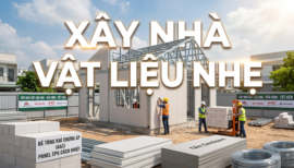Xây Nhà Vật Liệu Nhẹ: Giải Pháp Tối Ưu Chi Phí Và Thời Gian Thi Công