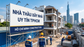 Tiêu Chuẩn Chọn Nhà Thầu Xây Nhà Uy Tín TPHCM Cho Ngôi Nhà Mơ Ước