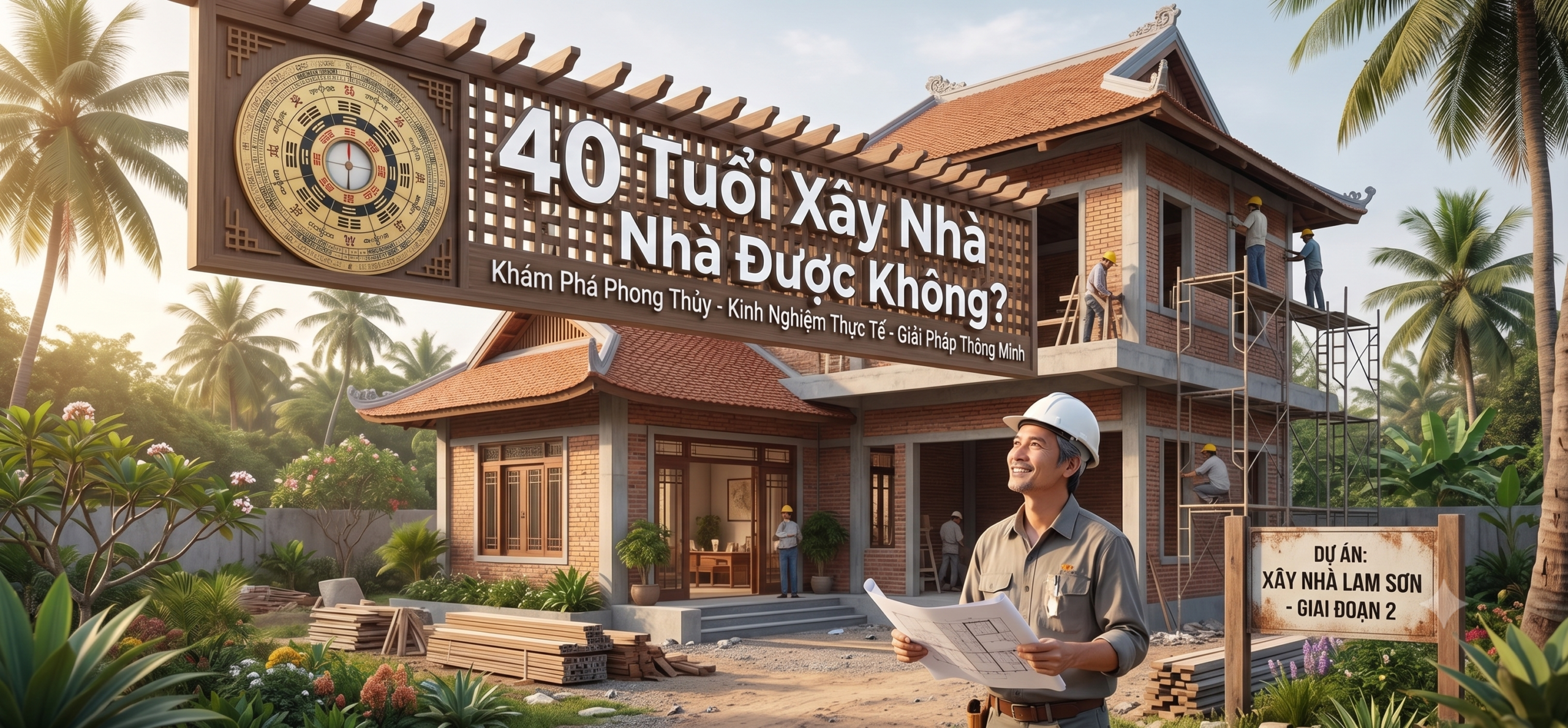 40 Tuổi Xây Nhà Được Không? Giải Đáp Phong Thủy Và Kinh Nghiệm Thực Tế