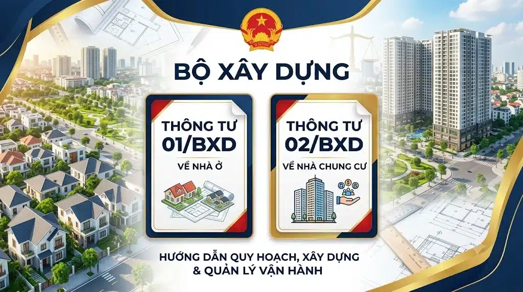 Tìm Hiểu Thông Tư 01 Của Bộ Xây Dựng Về Nhà Ở Và Thông Tư 02 Bộ Xây Dựng Về Nhà Chung Cư